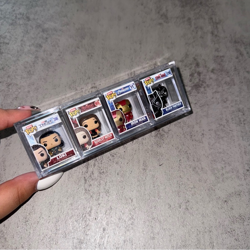 Tiny Funko Set With Display - Picture 1 of 3